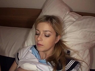 AMWF Abigaile Johnson interracial avec guy asiatique